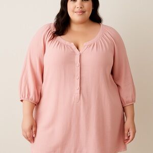 Soft Surroundings‎ Blush Mini Dress